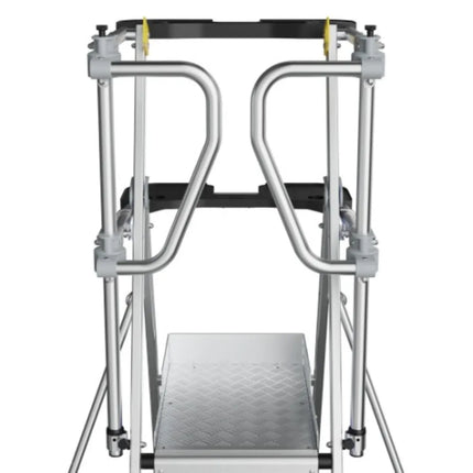 Tubesca Sherpascopic verstelbaar werkplatform 8-10 treden aluminium - 1702272962
