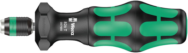 Wera 826 Kraftform Turbo bit-handhouder met Rapidaptor snelwisselfunctie