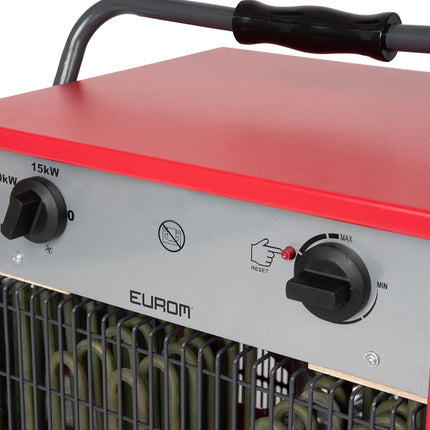 Eurom elektrische werkplaatskachel EK15002 + kabel- 332711