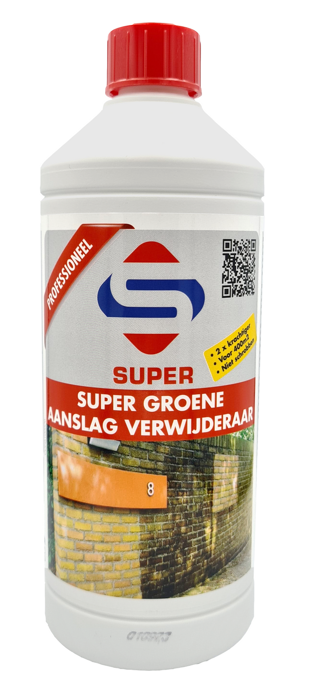 Super groene aanslag verwijderaar 1L