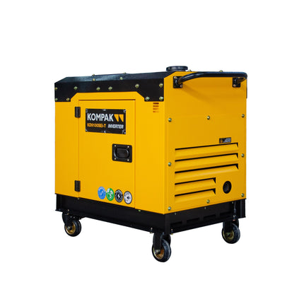KOMPAK KD9100SEI-T stille diesel inverter generator 6000W 230V/400V