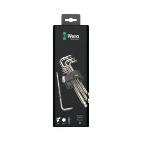 Wera 3950 PKL/9 SB Stiftsleutelset, metrisch, RVS