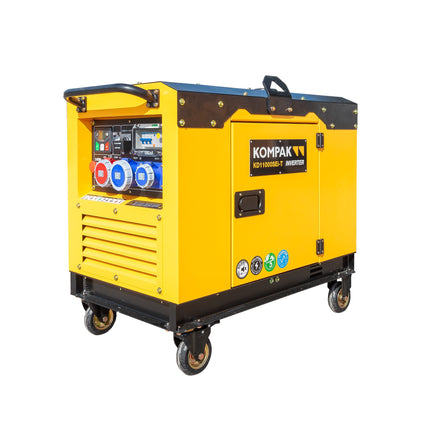KOMPAK KD11000SEI-T stille diesel inverter generator 8000W 230V/400V