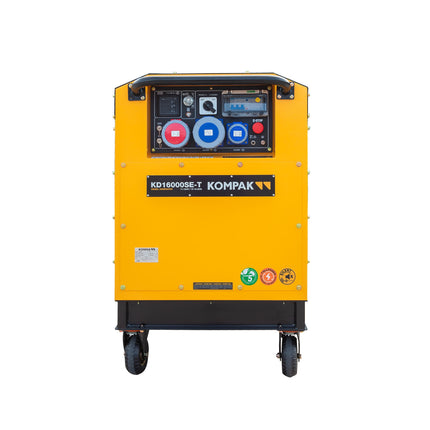 KOMPAK KD16000SE-T diesel generator 11kW 230V/ 400V