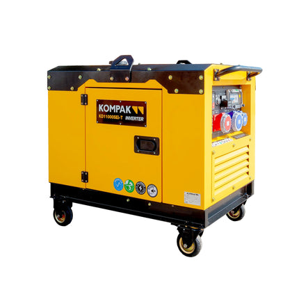 KOMPAK KD11000SEI-T stille diesel inverter generator 8000W 230V/400V