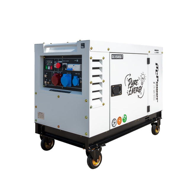ITCPOWER DG10500SET diesel generator 8000W 230V/ 400V