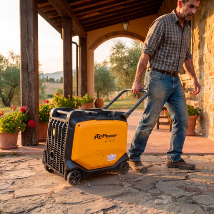 ITCPOWER GG45Ei inverter aggregaat 4000W 230V- (elektrische start)