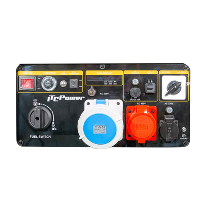 ITCPOWER GG110Ei-T inverter aggregaat 10kw 230V/400V