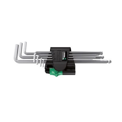 Wera 950 PKL/7B SM magnetische Stiftsleutelset, metrisch, verchroomd