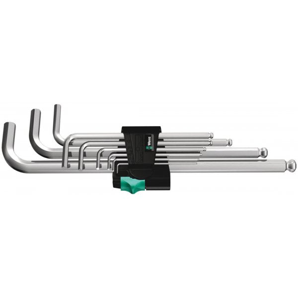 Wera 950 PKL/9 SM N Stiftsleutelset, metrisch, verchroomd