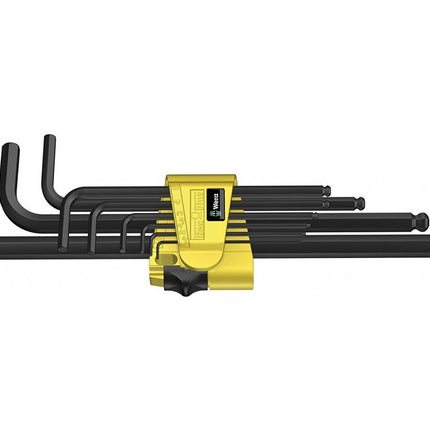 Wera 950 PKL/9 SZ N Stiftsleutelset, inch, BlackLaser