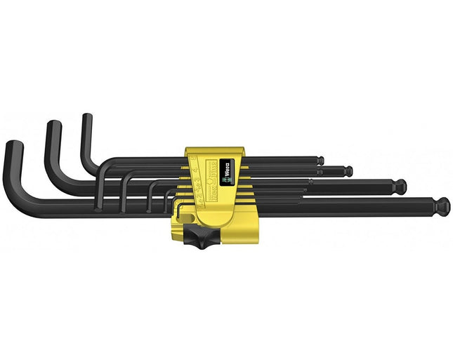 Wera 950 PKL/9 SZ N Stiftsleutelset, inch, BlackLaser