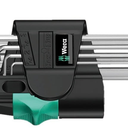 Wera 950 PKLS/9 SM SB Stiftsleutelset, metrisch, verchroomd