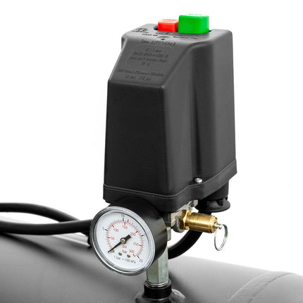 BLACK PRO NB7/500 twee-cilinder compressor, 500L, 11 bar, 652L/min, 400V - 360117