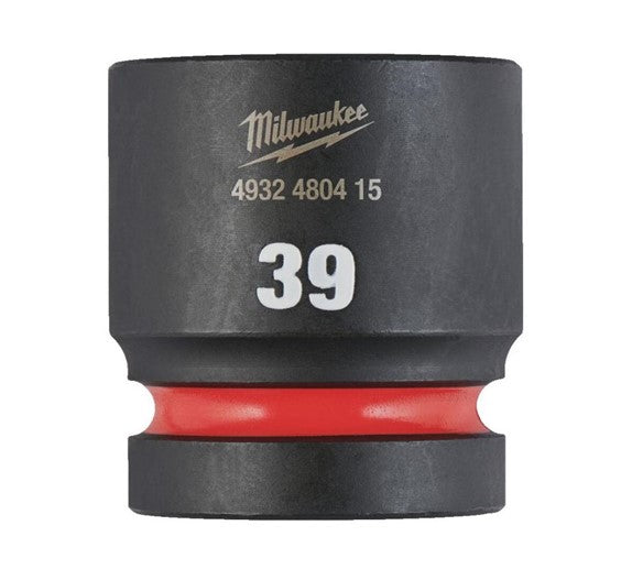 Milwaukee Krachtdop 1” 39mm kort Shockwave- 4932480415