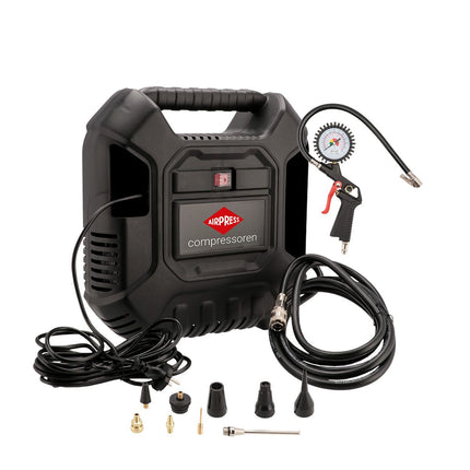 Airpress Luchtcompressor HLO 180 8 bar 150 l/min 36862 + koppelingsset - 36942
