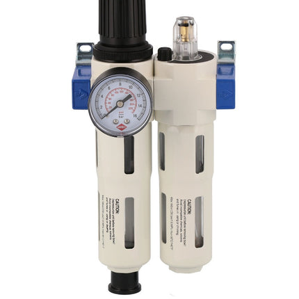 Airpress Olie-Waterafscheider 3-8 15 bar met reduceerventiel en olienevelaar - 45200012