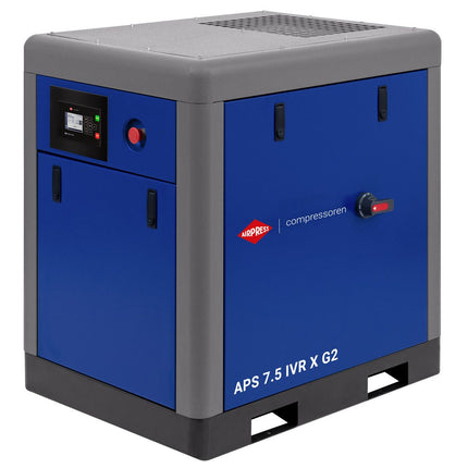 Airpress Schroefcompressor APS 7.5 IVR X G2
