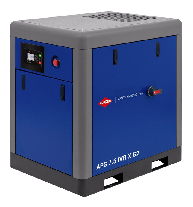 Airpress Schroefcompressor APS 7.5 IVR X G2