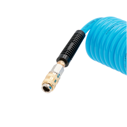 Airpress Spiraalslang PU 10 meter 8mm 1-4 - 4304226