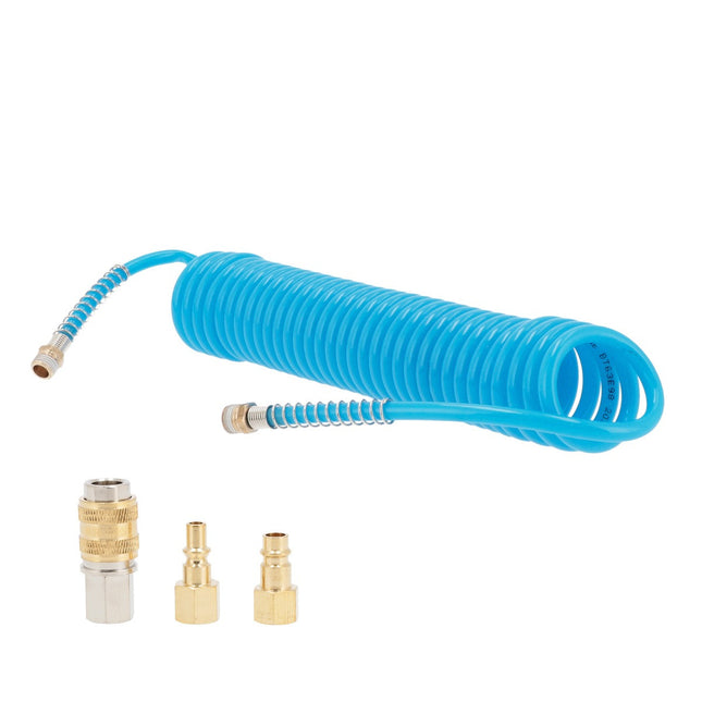 Airpress Spiraalslang PU 15 meter 8x5mm 1-4 - 4304234
