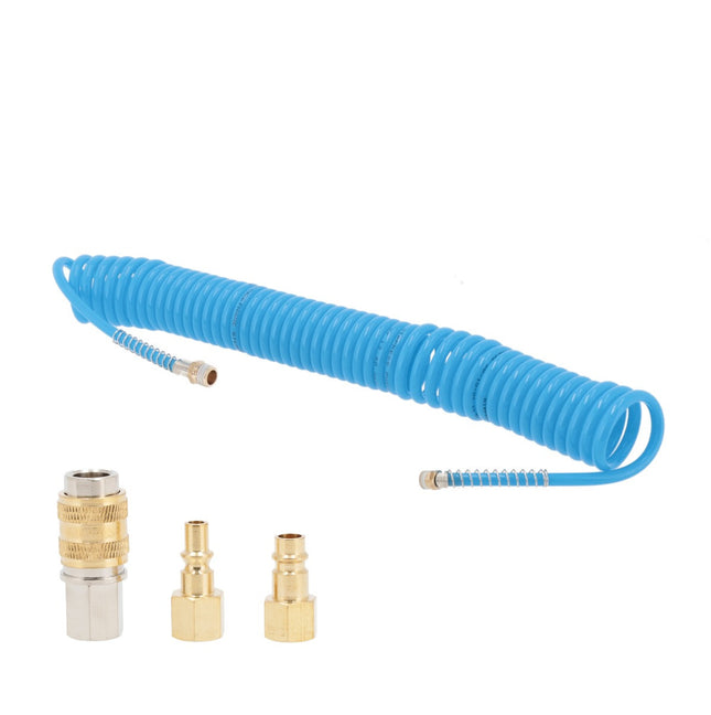 Airpress Spiraalslang PU 7.5 meter 8x5mm 1-4 - 4304235