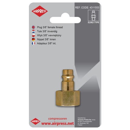 Airpress insteeknippel 4311553