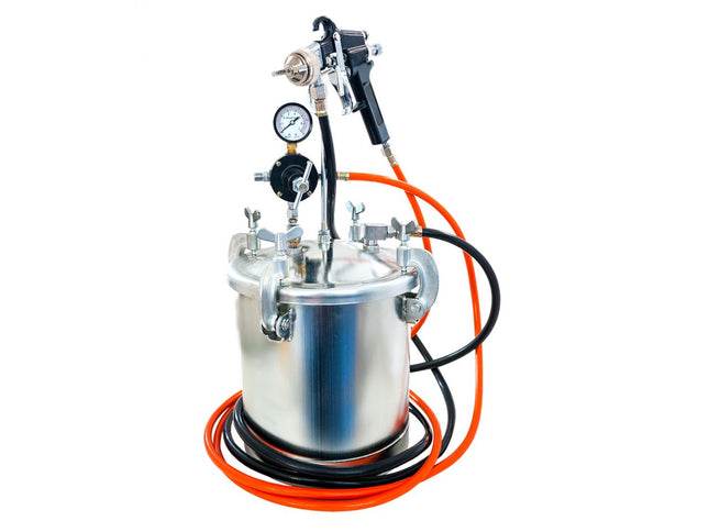 Airpress verfspuit met drukvat 8.5L compleet - 45202