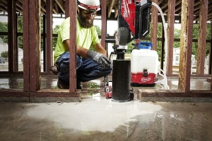 Milwaukee MX FUEL 150 mm diamanten kernboor DCD150-302C