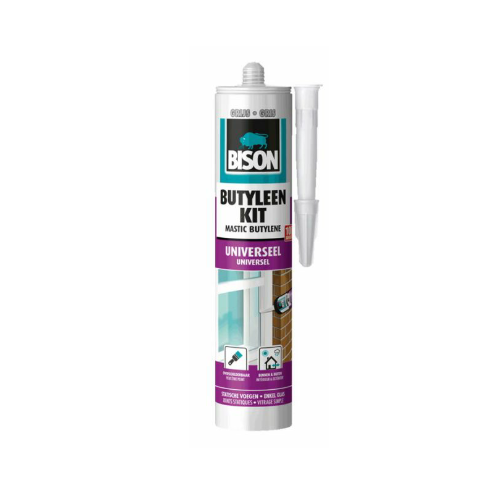 BISON BUTYLEENKIT GRIJS 310ML