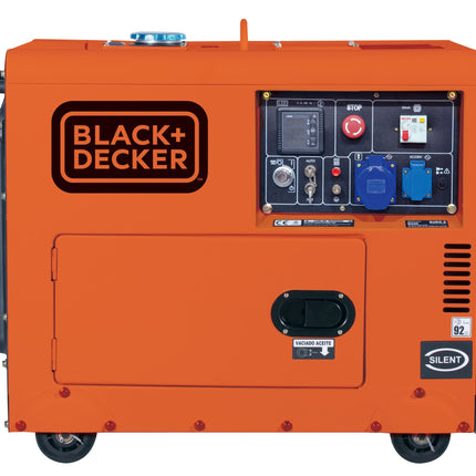 BLACK+DECKER BXGND5300E diesel generator 5000W 230V - FULL POWER