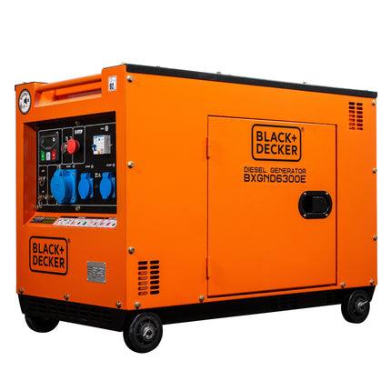 BLACK+DECKER BXGND6300E diesel generator 6000W 230V