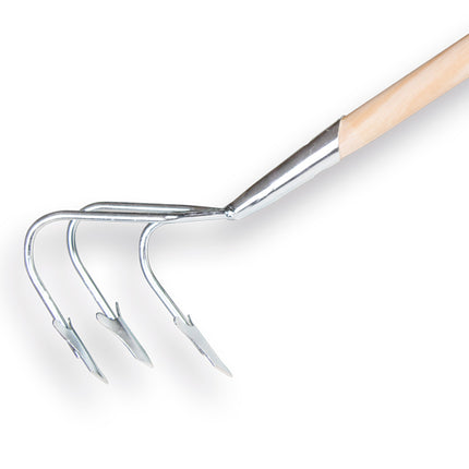 Cultivator 3 tands verzinkt met steel- 1313310