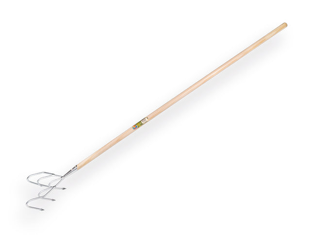 Cultivator 5 tands verzinkt met steel