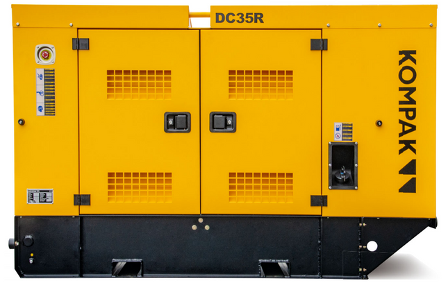 KOMPAK DC35R Rental diesel generator 25kW - 400V - (CUMMINS)