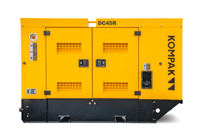 KOMPAK DC45R Rental diesel generator 32kW - 230/400V (CUMMINS)