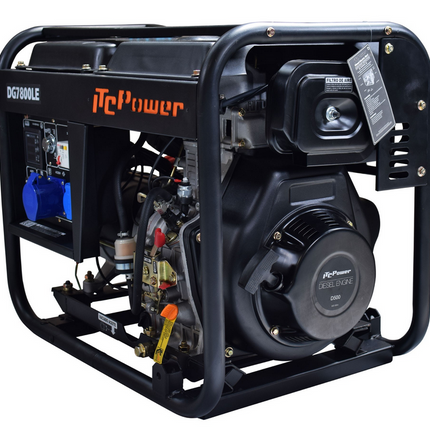ITCPower DG7800LE aggregaat 6500W 230V