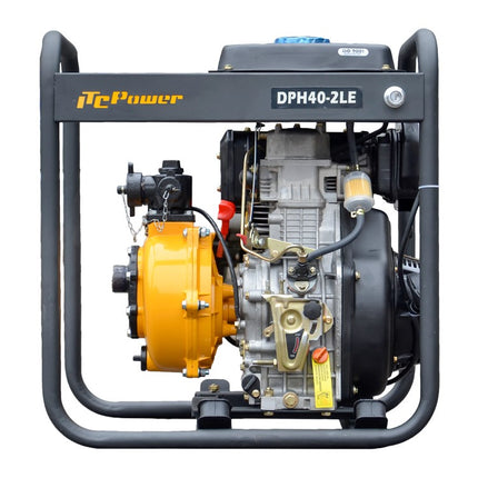 ITCPOWER DPH40LE-2 waterpomp diesel 418CC - 10 pk (16,7 m3/h) 7,5 Bar
