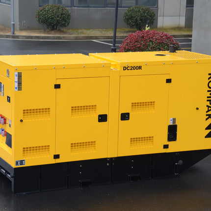 KOMPAK DC200R Rental diesel generator 145kW - 230/400V (CUMMINS)