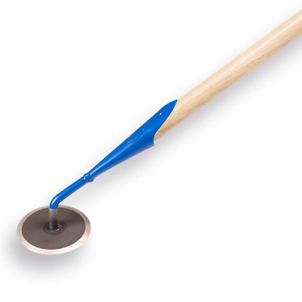 Discusschoffel 9 cm met schoffelsteel exc. punt met druppelkruk