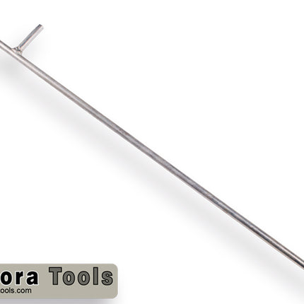 Draadpen Labora 600 x 10 mm verzinkt met haakse kop