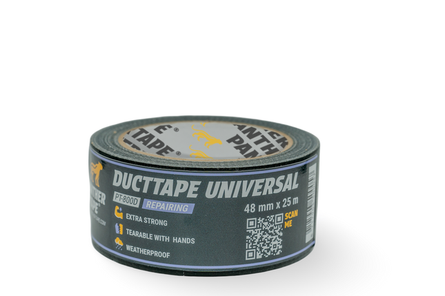 Panthertape 800D Duct tape universeel zwart – 48mm x 50m