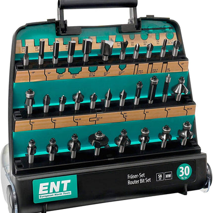 ENT Duracut lemon line HM frezenset 30 delig
