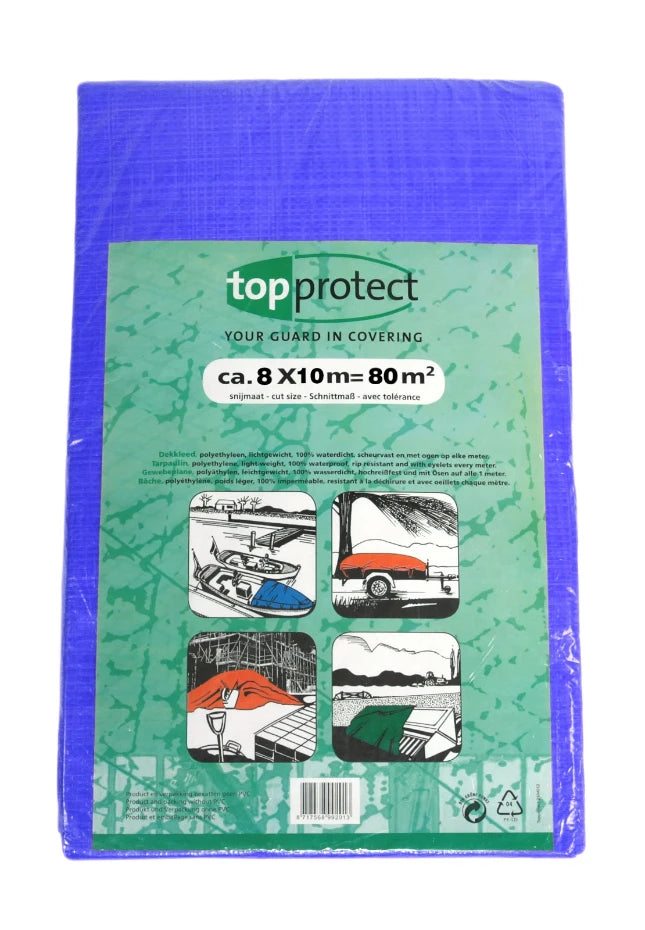 ERRO Dekkleed groen/blauw 8x10m - X103410