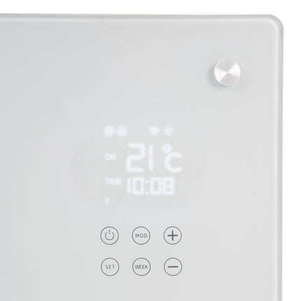 Eurom Alutherm Sani 800 glas Wit Wifi- 361230