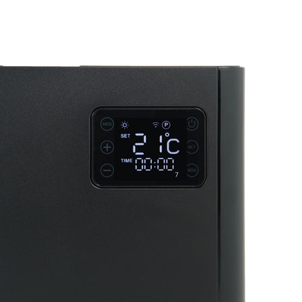 Eurom convectorkachel Alutherm 1000 Black WiFi- 360707