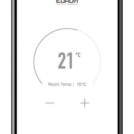 Eurom convectorkachel Alutherm 2000 WiFi Black- 360769