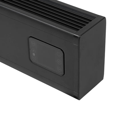 Eurom convectorkachel Alutherm Baseboard 2500 black - 361070