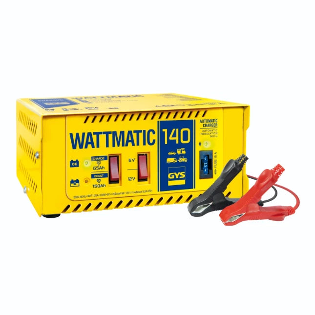 GYS Acculader Wattmatic 140 6V 12V Automatisch- 5192025608