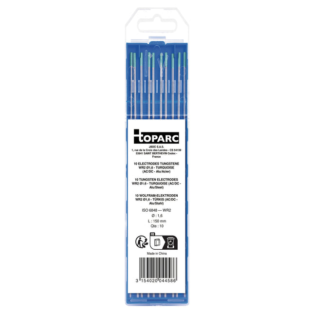 GYS Elektroden 1.6mm TIG AC DC 10 stuks- 5193044586